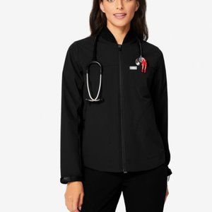 FIGS BLACK KILIMO JACKET